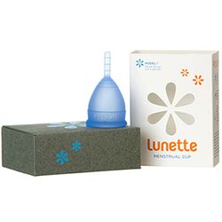 Lunette Selene modra menstrualna skodelica za šibki tok